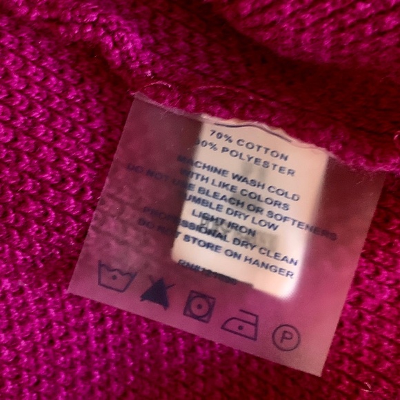 Title Nine Women's pink Zip-Up Cardigan - Picture 6 of 6